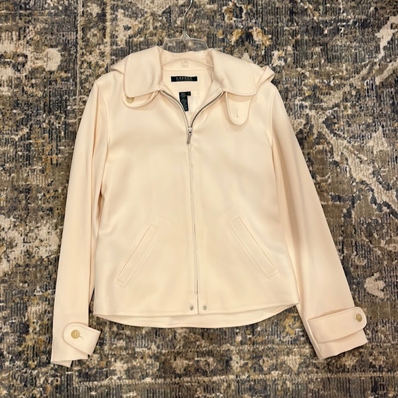 Ralph Lauren SZ 4 Ivory Jacket - Picture 1 of 7